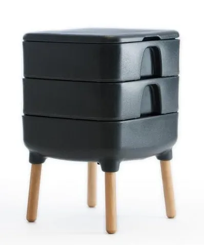 Hot Frog Living Composter Slate Grey
