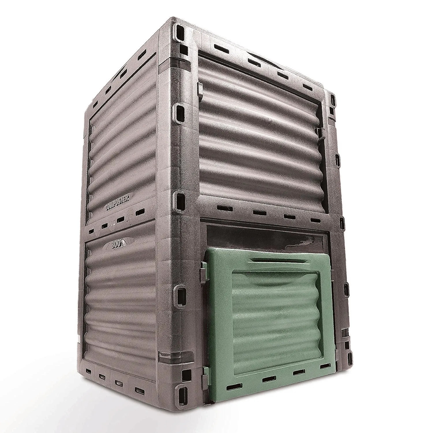 Example of an outdoor worm compost bin  design