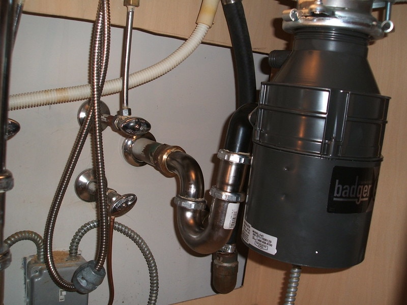 InSinkErator Badger 5 fitted under sink
