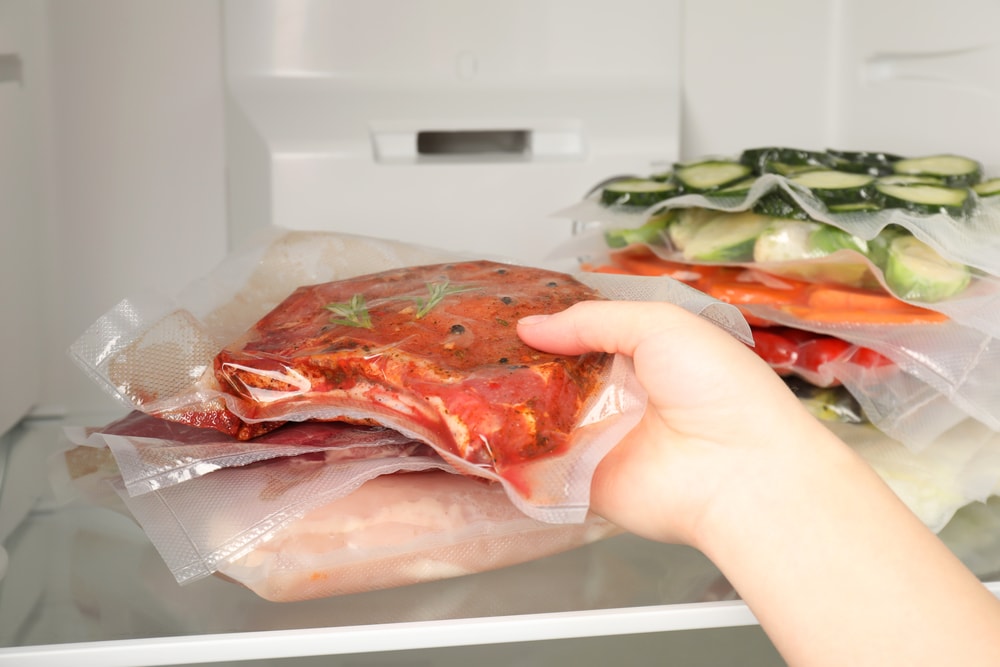 Healthy meal prep with a vacuum sealer
